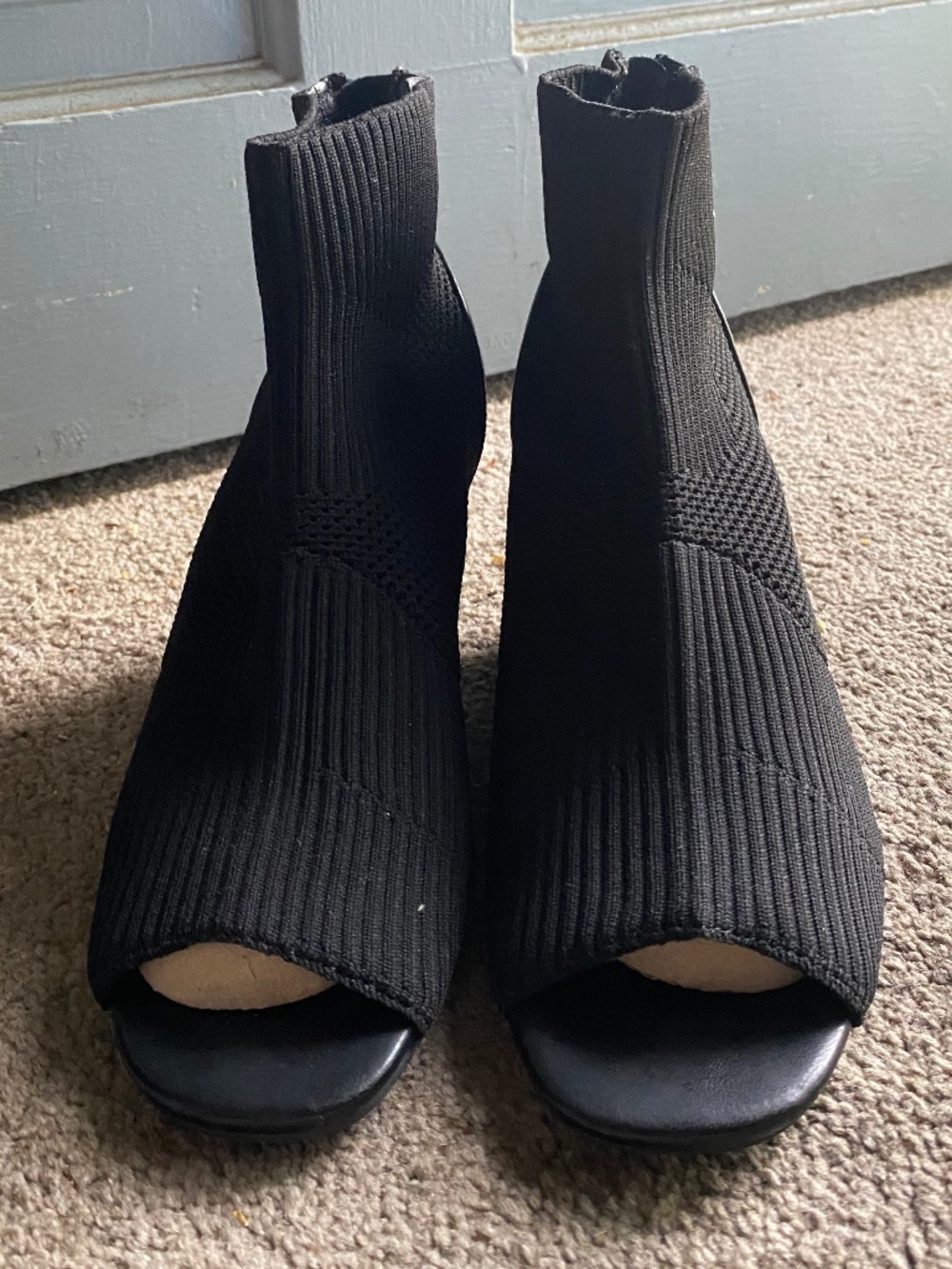 Adrienne Vittadini Open-toe Heel Sandals - 7 1/2